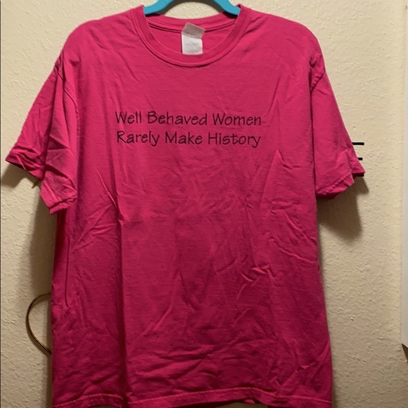 Tops - 3 for 20 Well behaved women rarely make history!